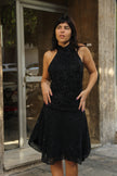 Super cute sparkly Y2K asymetrical dress (M/L)