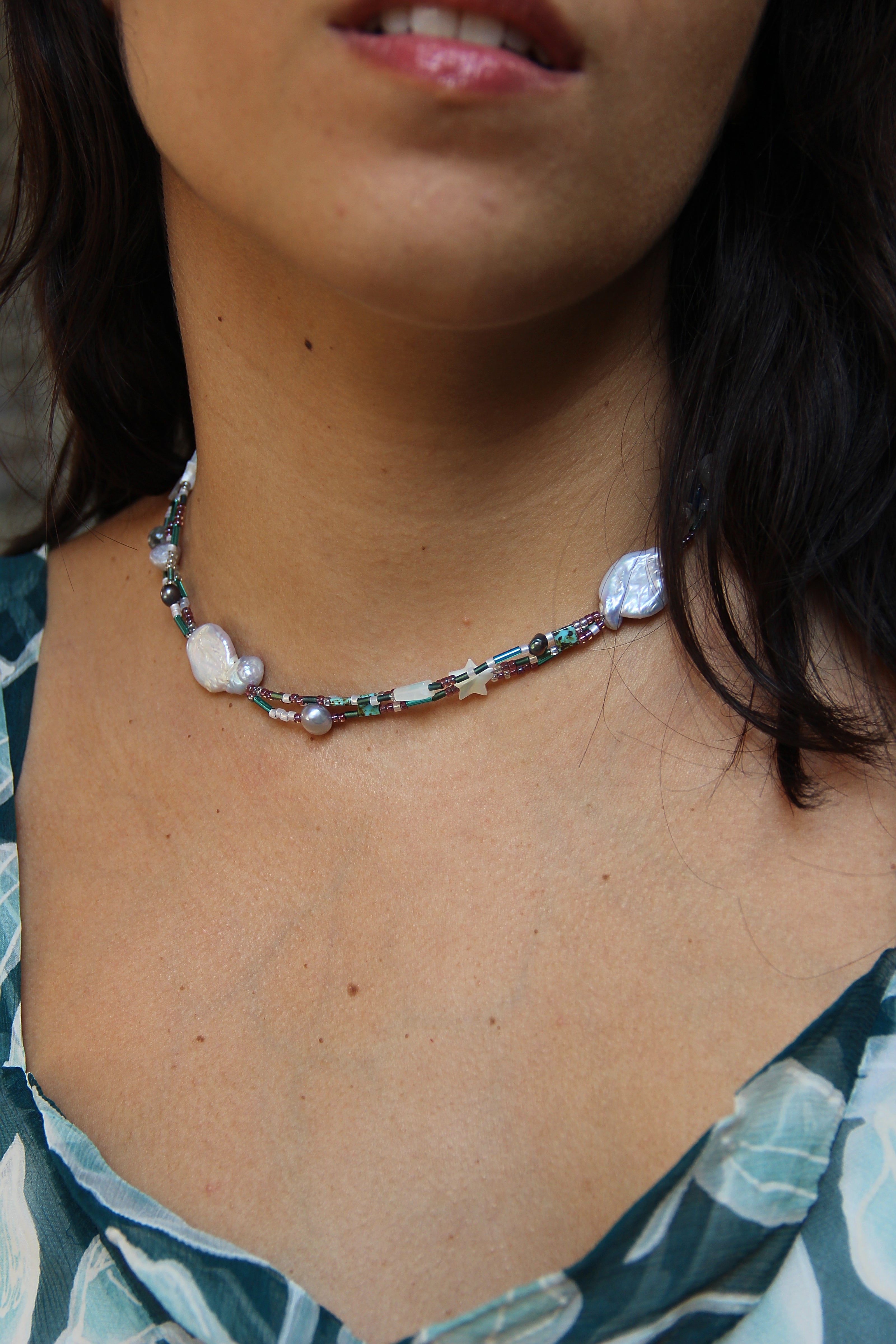 “Andromeda” handmade necklace