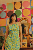 Vintage funky backless dress (M/XL)