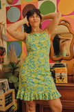 Vintage funky backless dress (M/XL)