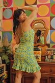Vintage funky backless dress (M/XL)