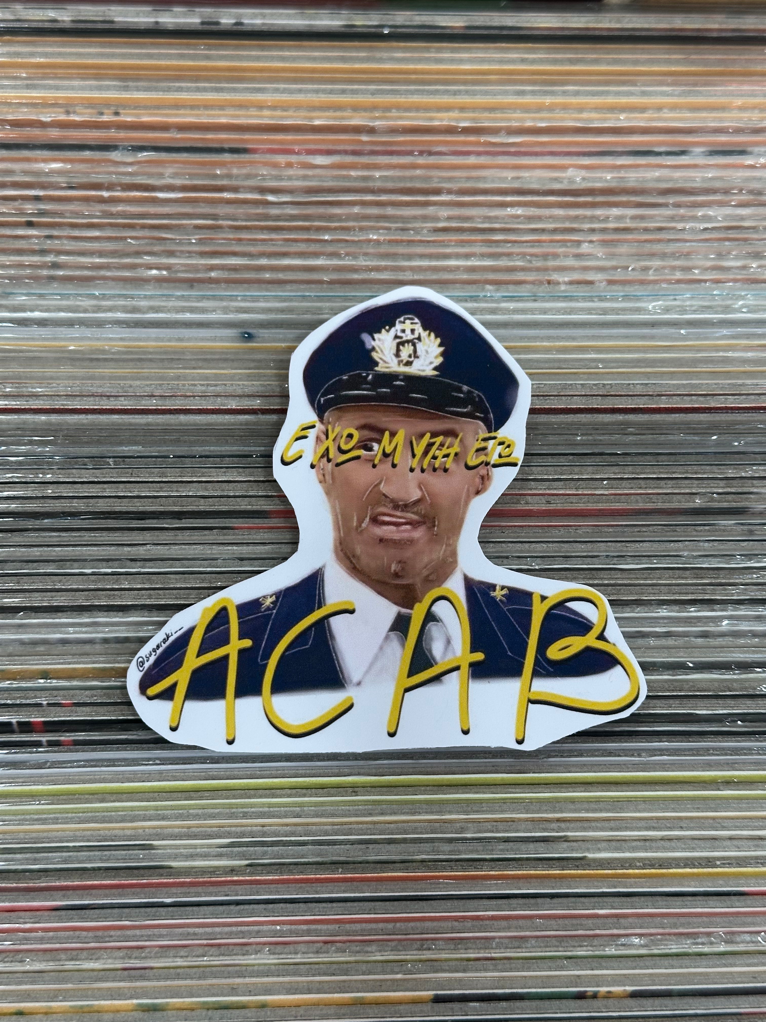 ACAB - «Εχω μύτη εγώ» - Κωνσταντίνου & Ελένης sticker