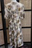 Vintage 90s funky button up dress