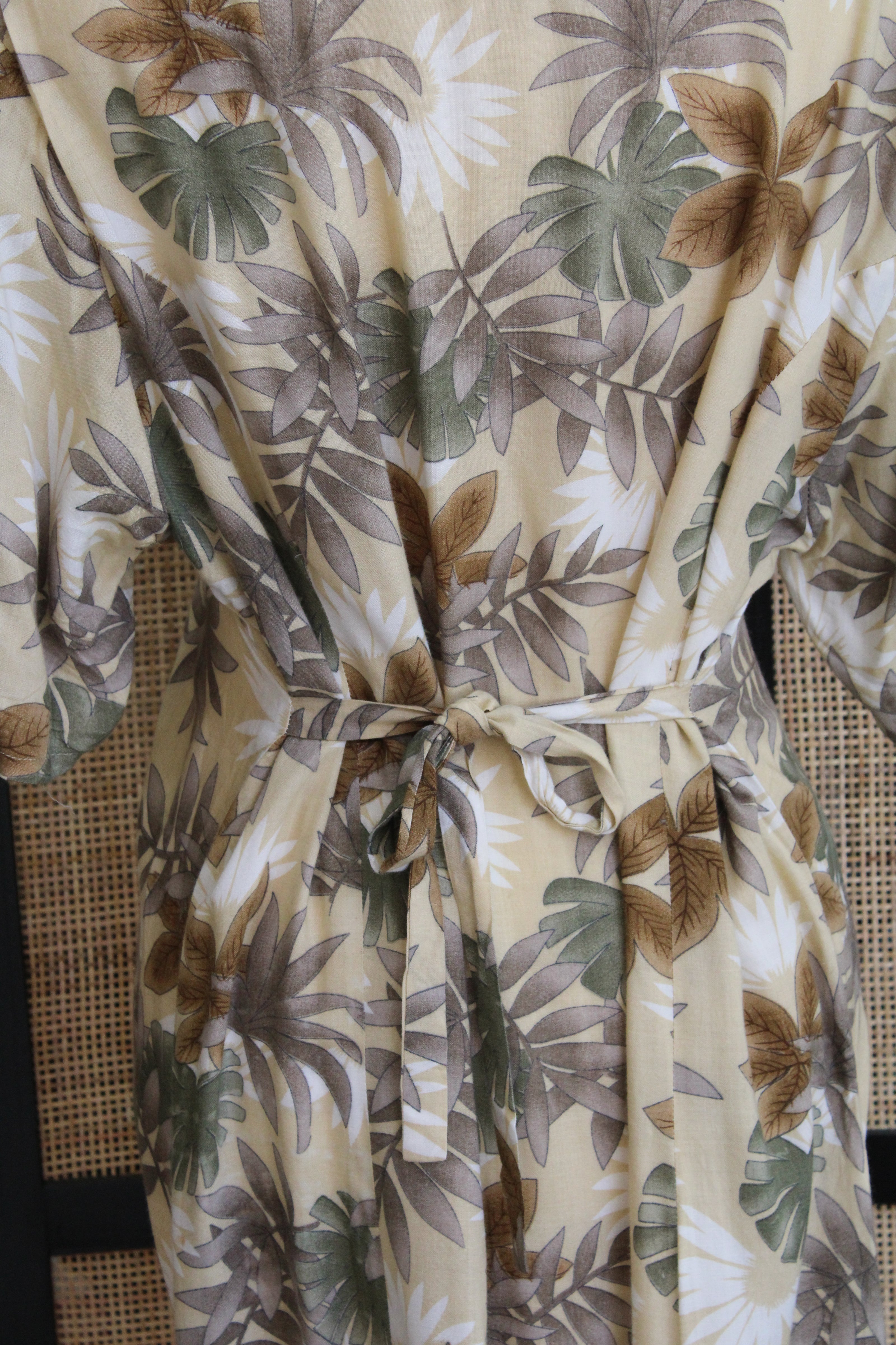Vintage 90s funky button up dress