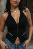 Super hot RINASCIMENTO Y2K backless top (S)