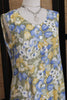 Vintage floral button up dress