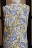 Vintage floral button up dress
