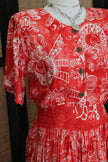Vintage funky patterned dress