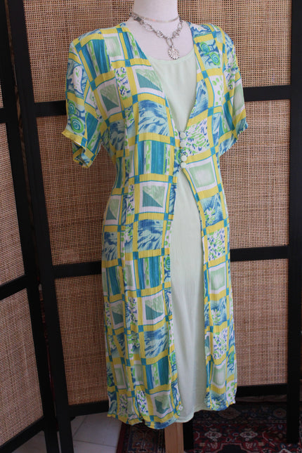 Vintage 90s pastel dress