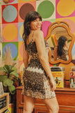 Street One patchwork style dress (S/M)