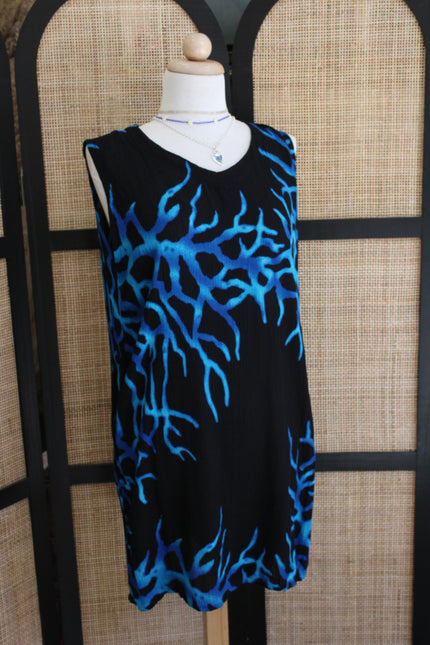 Vintage boho 100% cotton dress