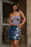 Vintage funky wrap skirt (M/XL)