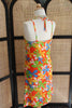 Retro Bloom Spaghetti Strap Summer Dress