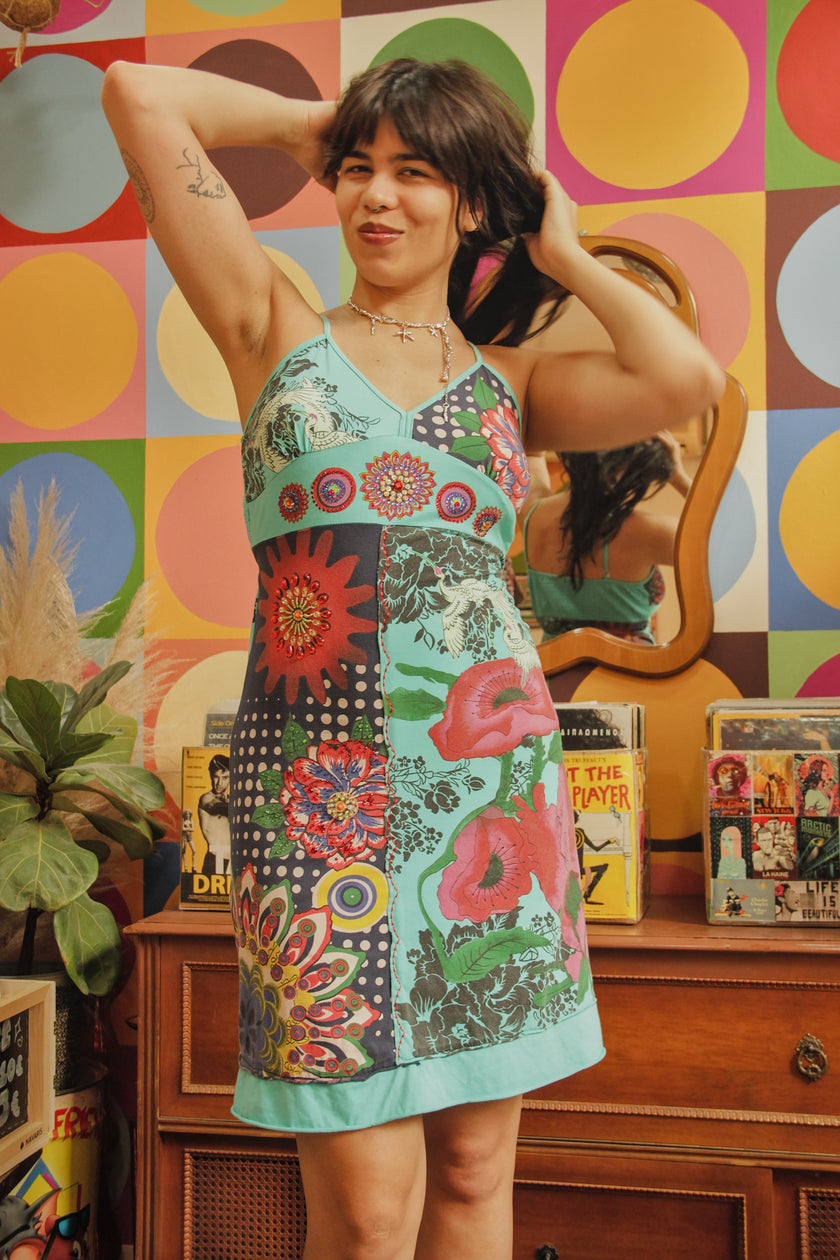 Stunning Y2K funky dress (S/L)