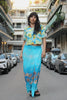 Vintage maxi funky wrap skirt (XS/S)