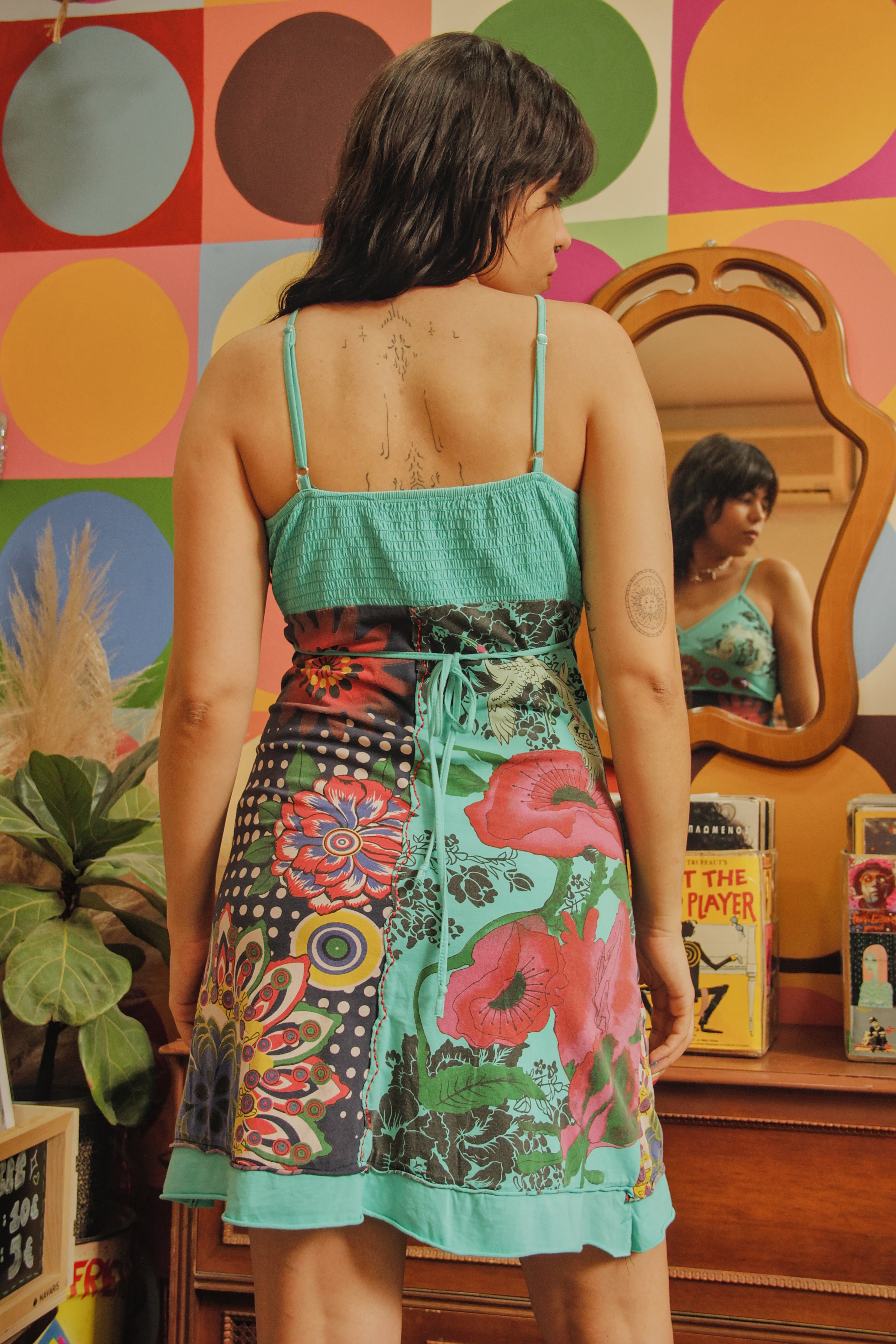 Stunning Y2K funky dress (S/L)