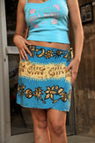 Vintage funky wrap skirt (S/L)