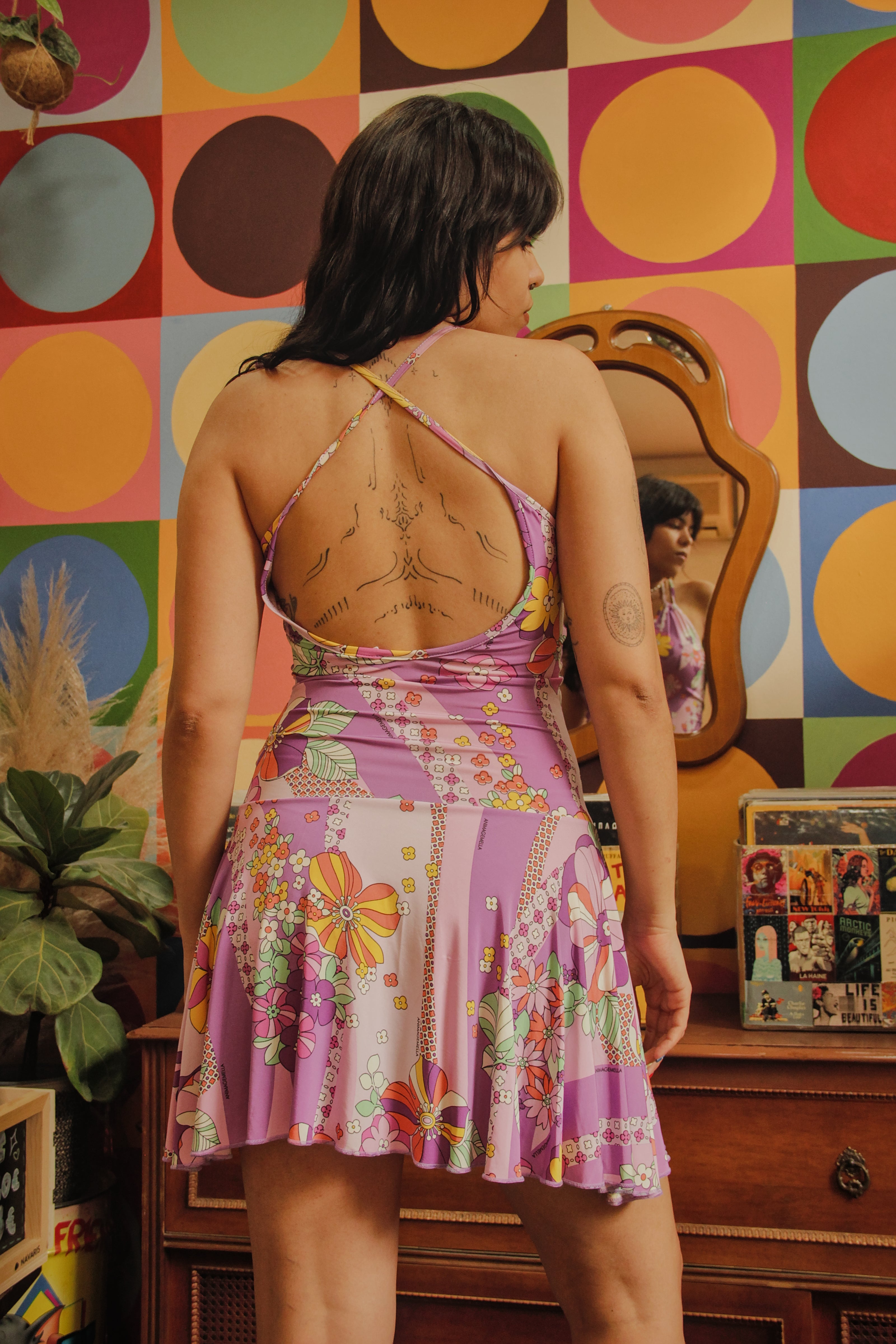ANIMAGEMELLA super cute funky backless dress (S/L)