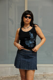 SISLEY super hot mini skirt (M)