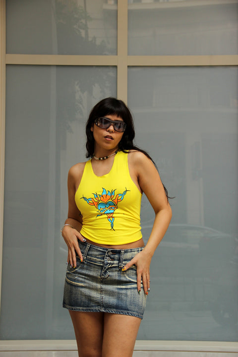 ONLY super hot mini denim skirt (M)