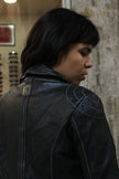 Vintage genuine leather jacket (S)