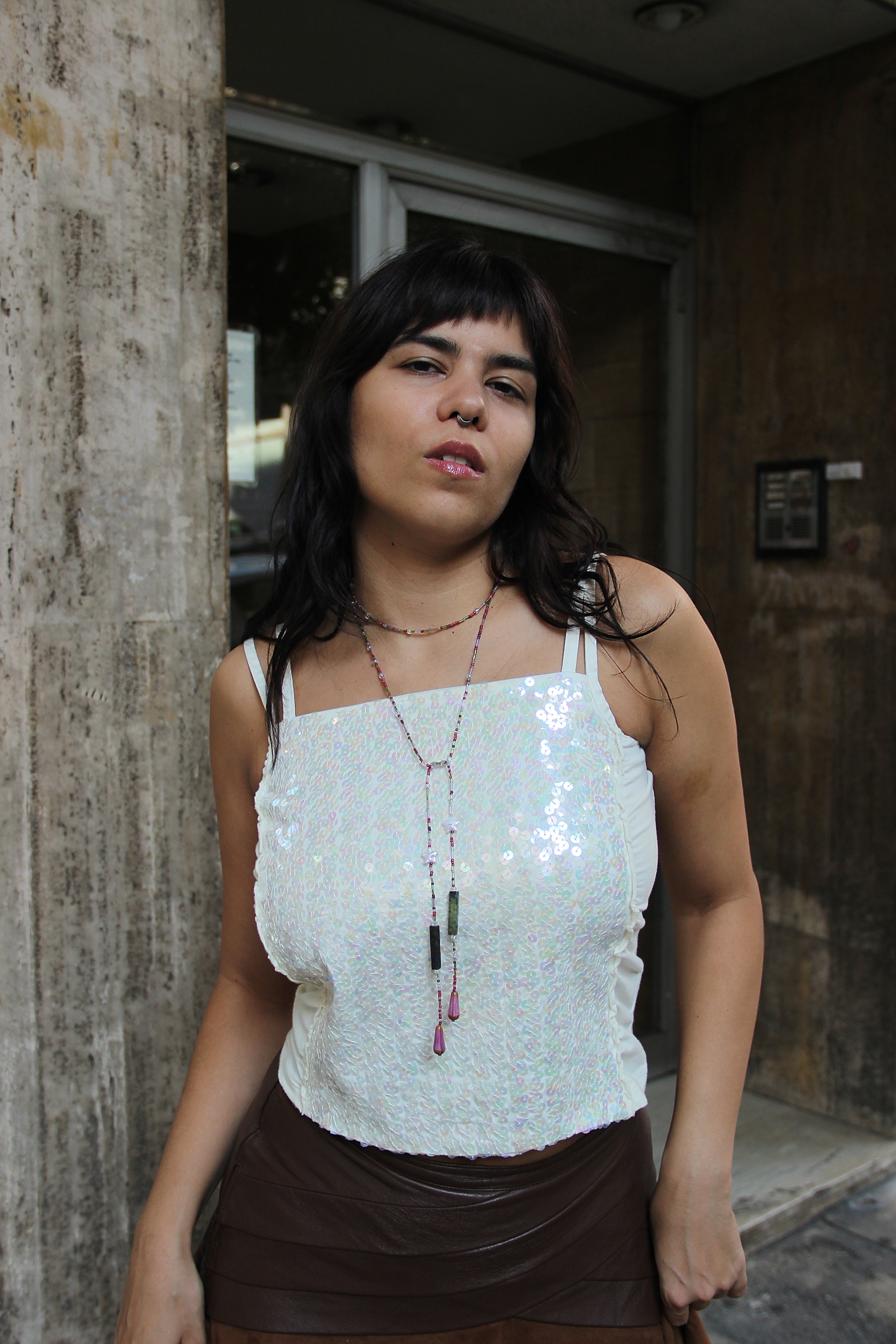 “The Tie” handmade necklace