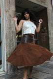 Stunning vintage 80s style skirt (M)