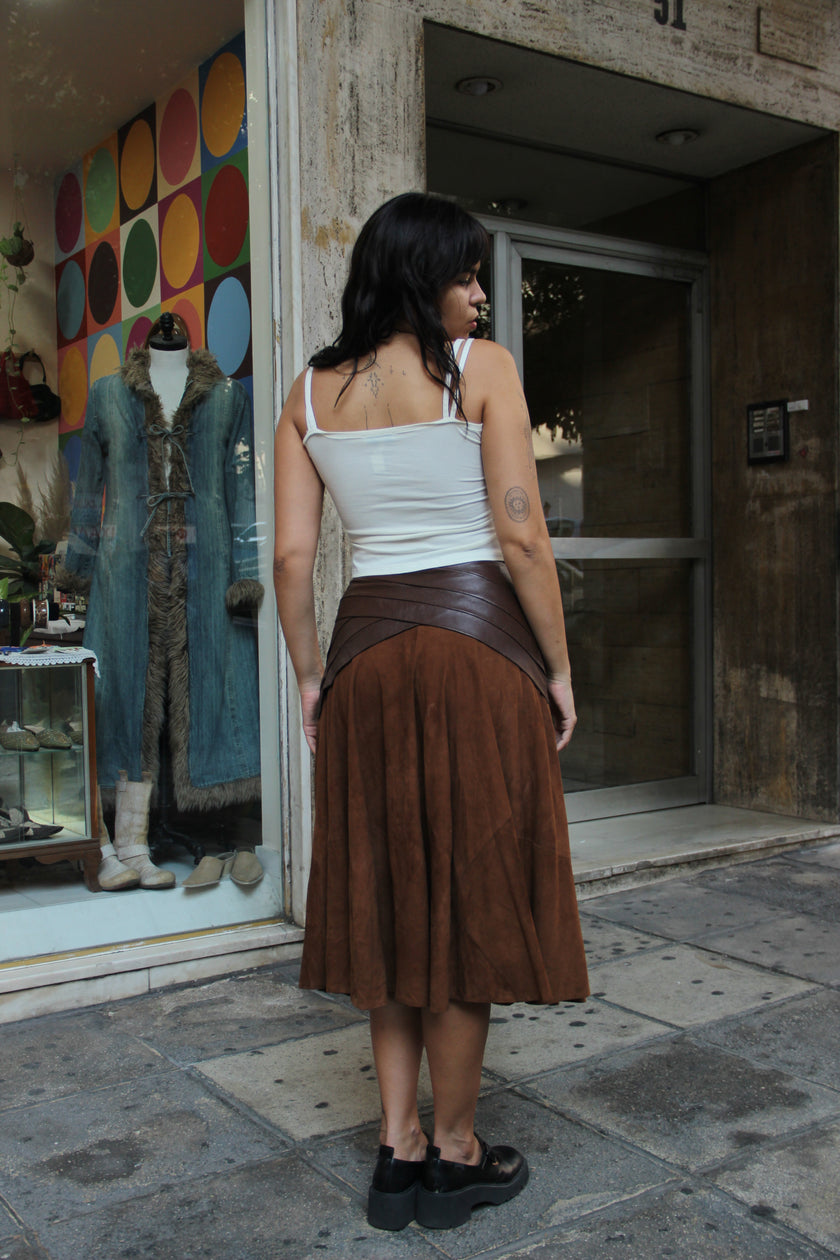 Stunning vintage 80s style skirt (M)