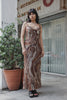 Luca Giordani maxi gorgeous silk dress (L)