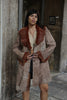 Vintage genuine leather afghan coat (XL)