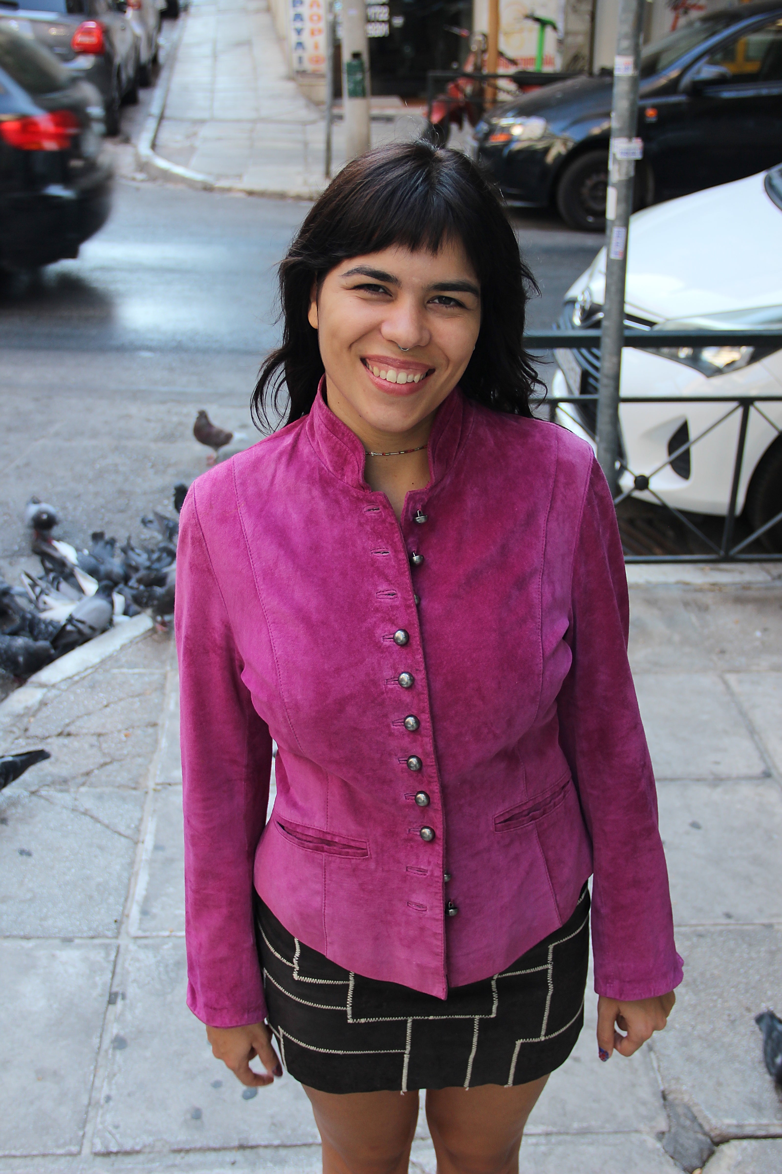 Stunning suede jacket (M)