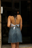 MANGO super hot denim skirt (M)