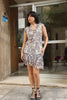 BORGOFIORI vintage silk dress (S/M)