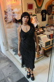 Stunning vintage 90s style midi dress (L)