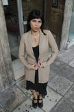 Vintage genuine leather jacket (S)