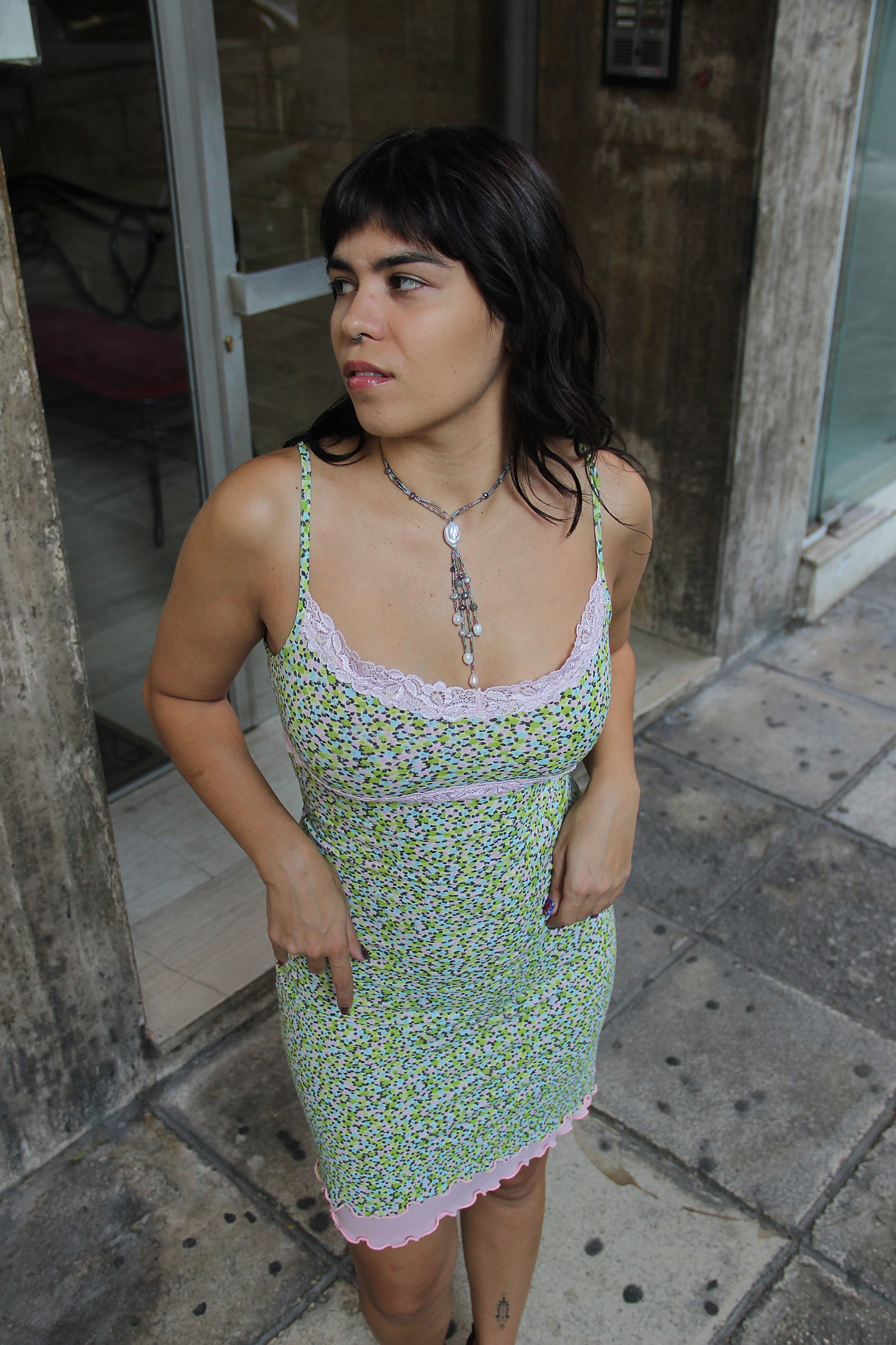 Stunning floral dress (S/M)