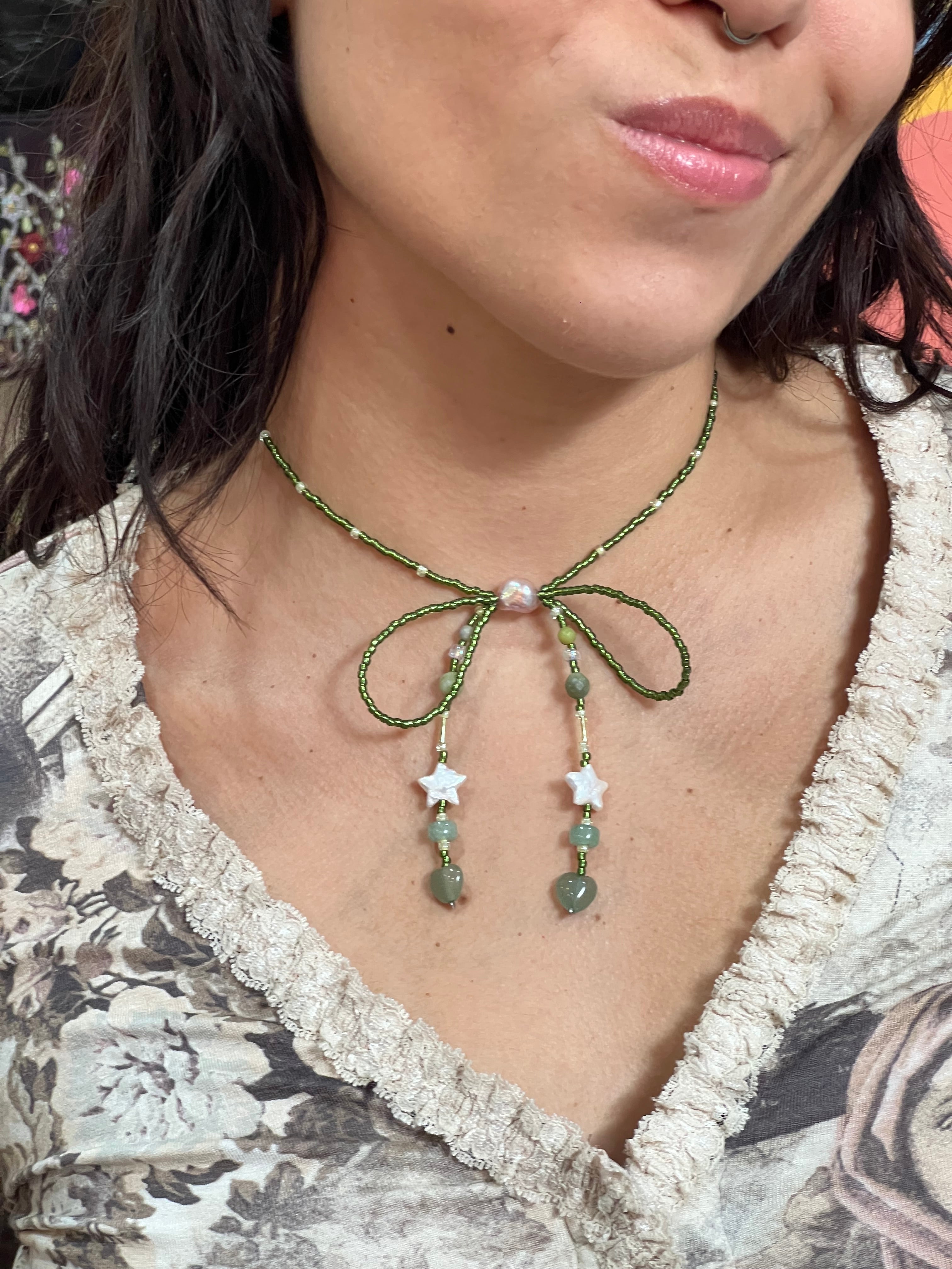 ''Coquette'' handmade necklace