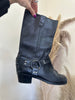 Vintage biker boots