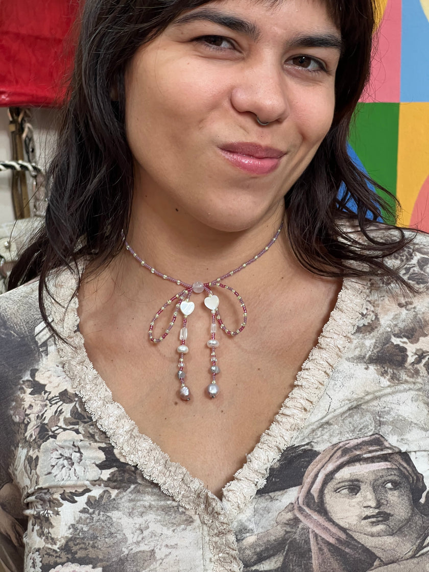 ''Coquette'' Handmade necklace