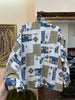 Vintage funky light jacket