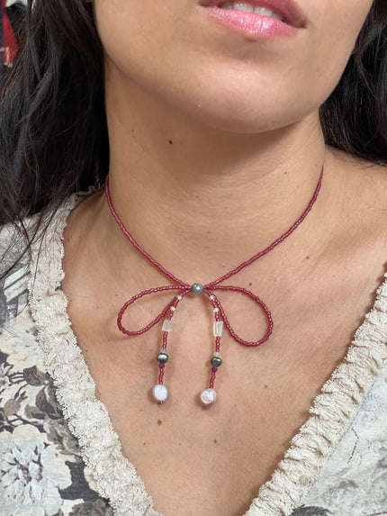 ''Coquette'' Handmade necklace