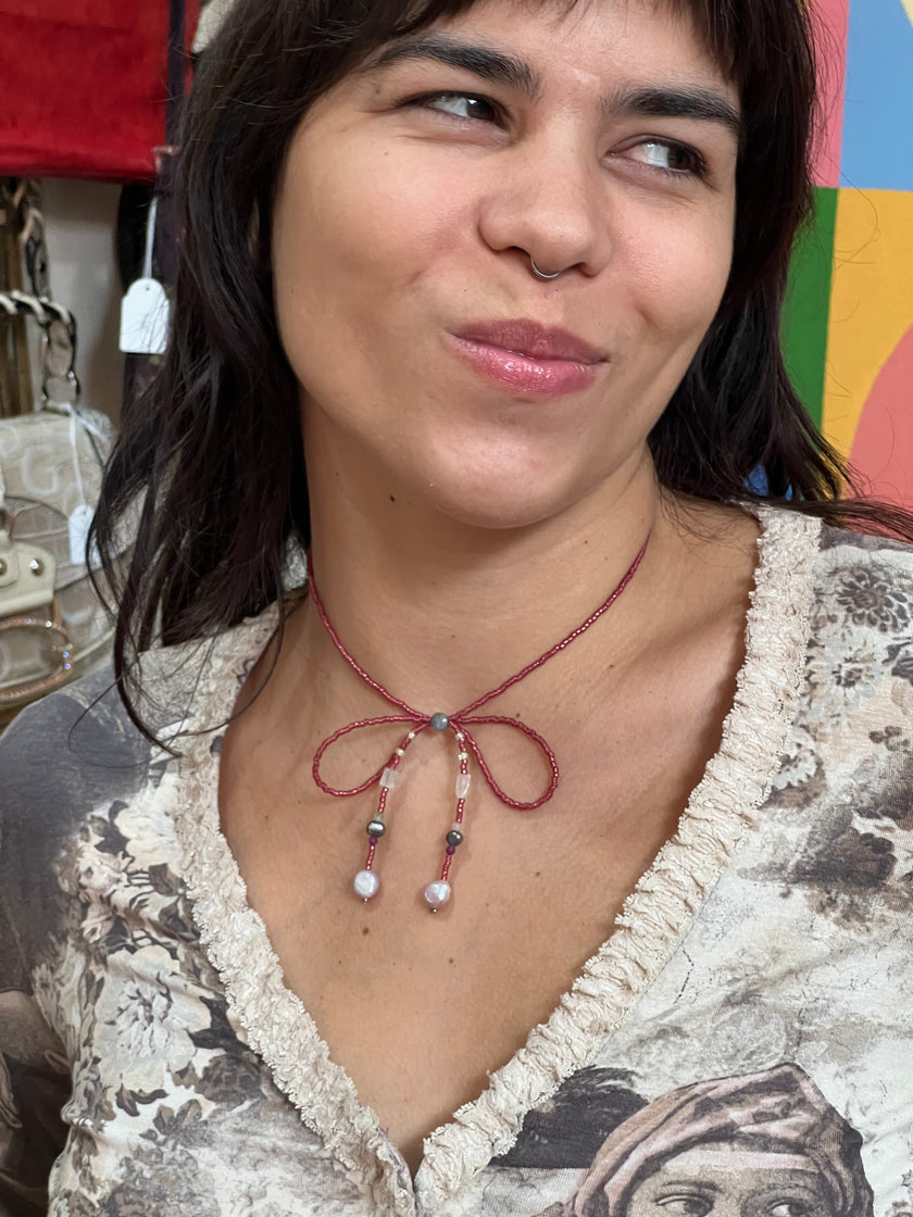 ''Coquette'' Handmade necklace