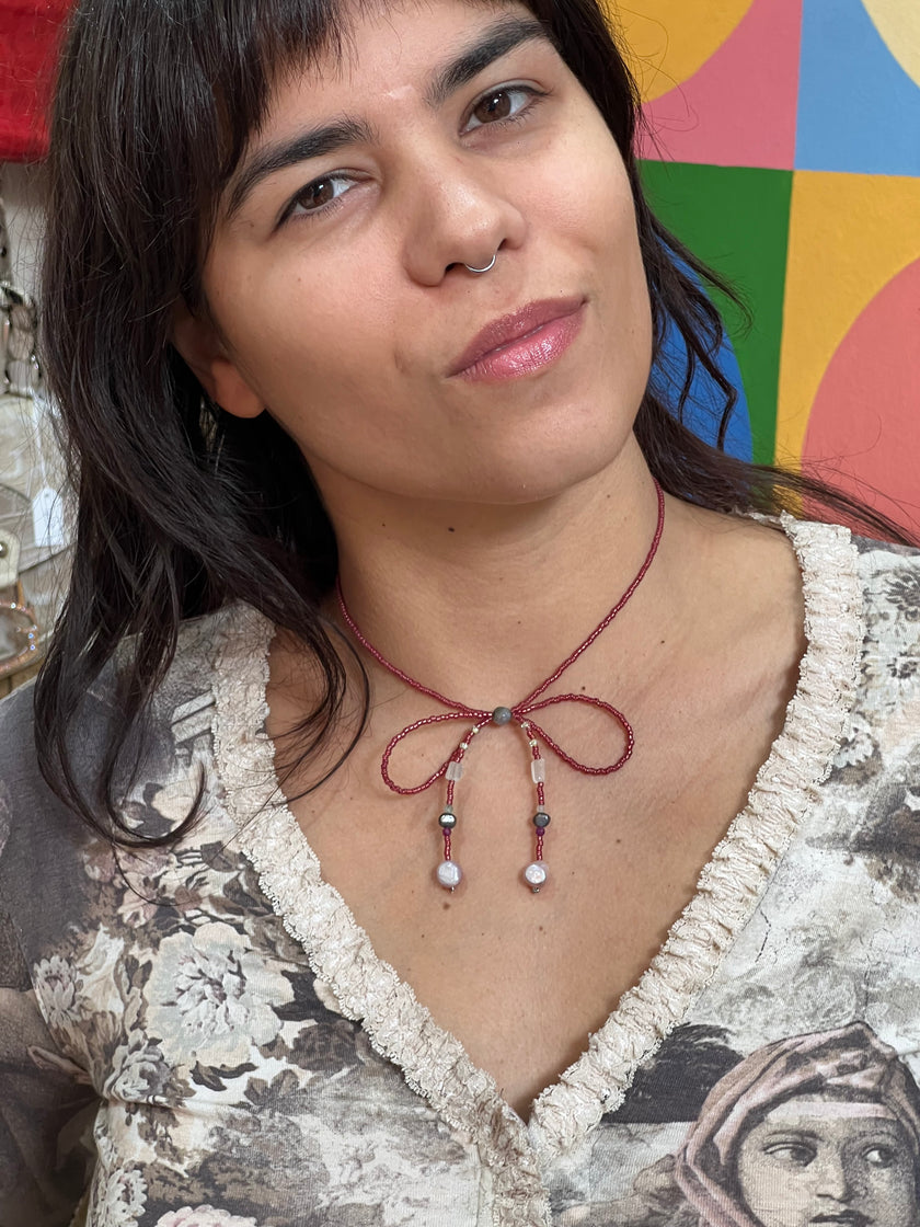 ''Coquette'' Handmade necklace