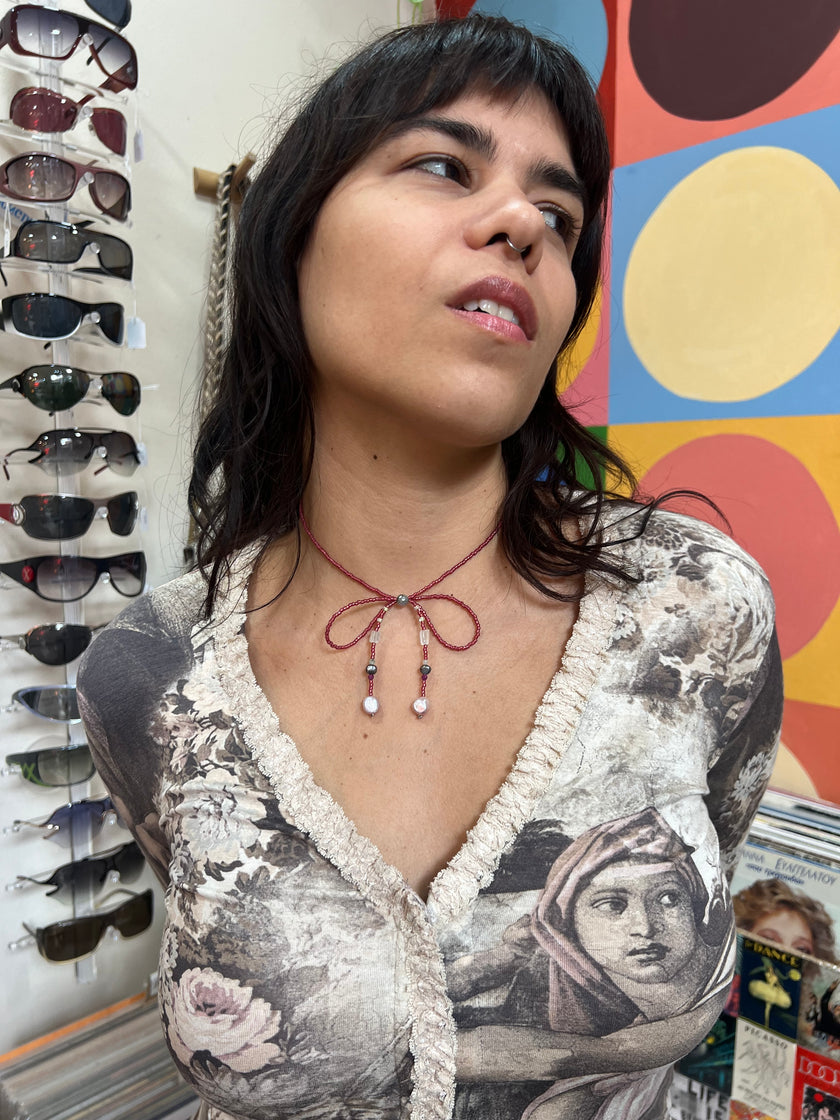 ''Coquette'' Handmade necklace