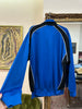 Blue track zip up