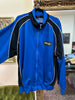 Blue track zip up