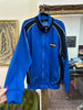 Blue track zip up