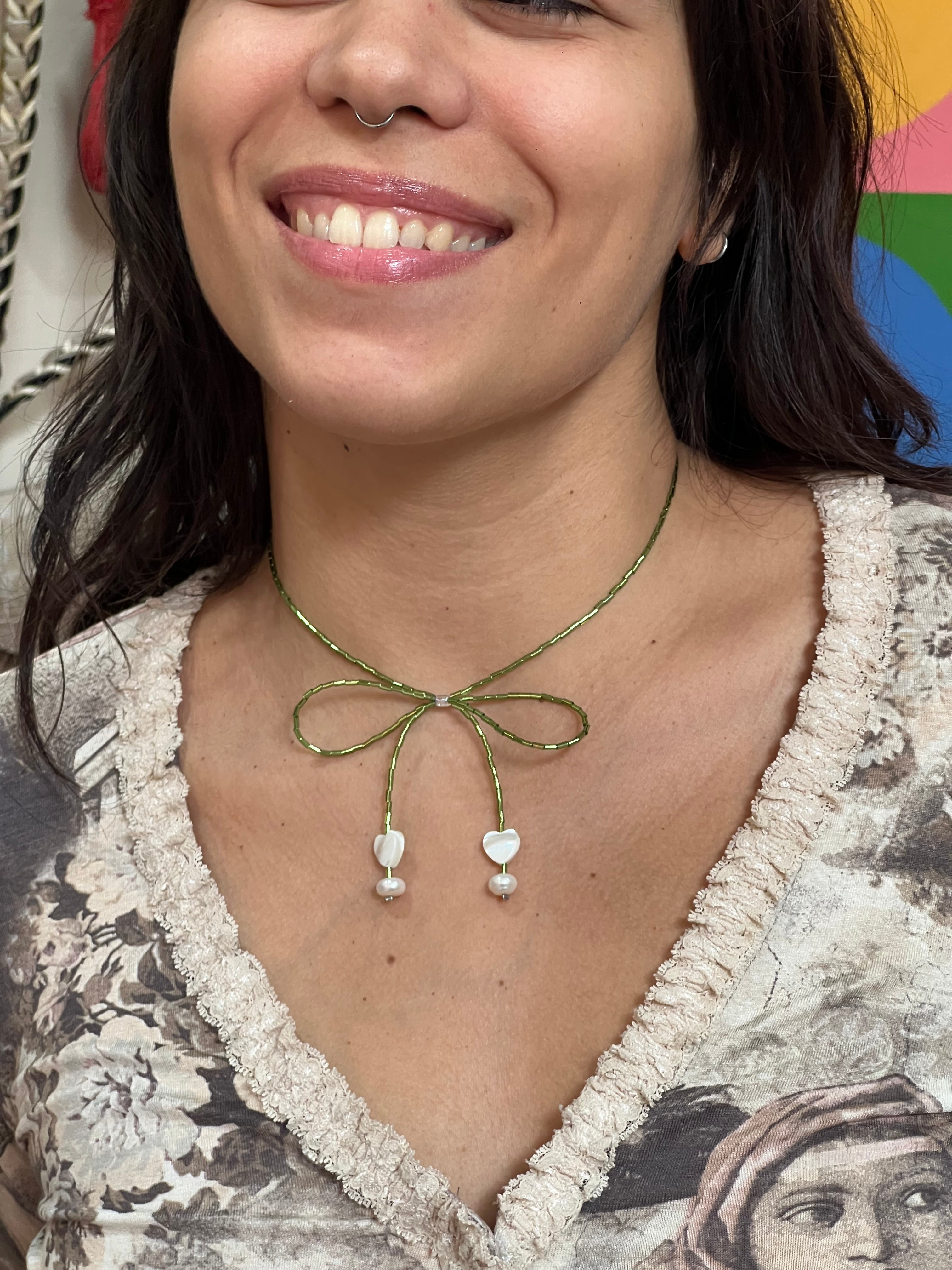 ''Coquette'' Handmade necklace