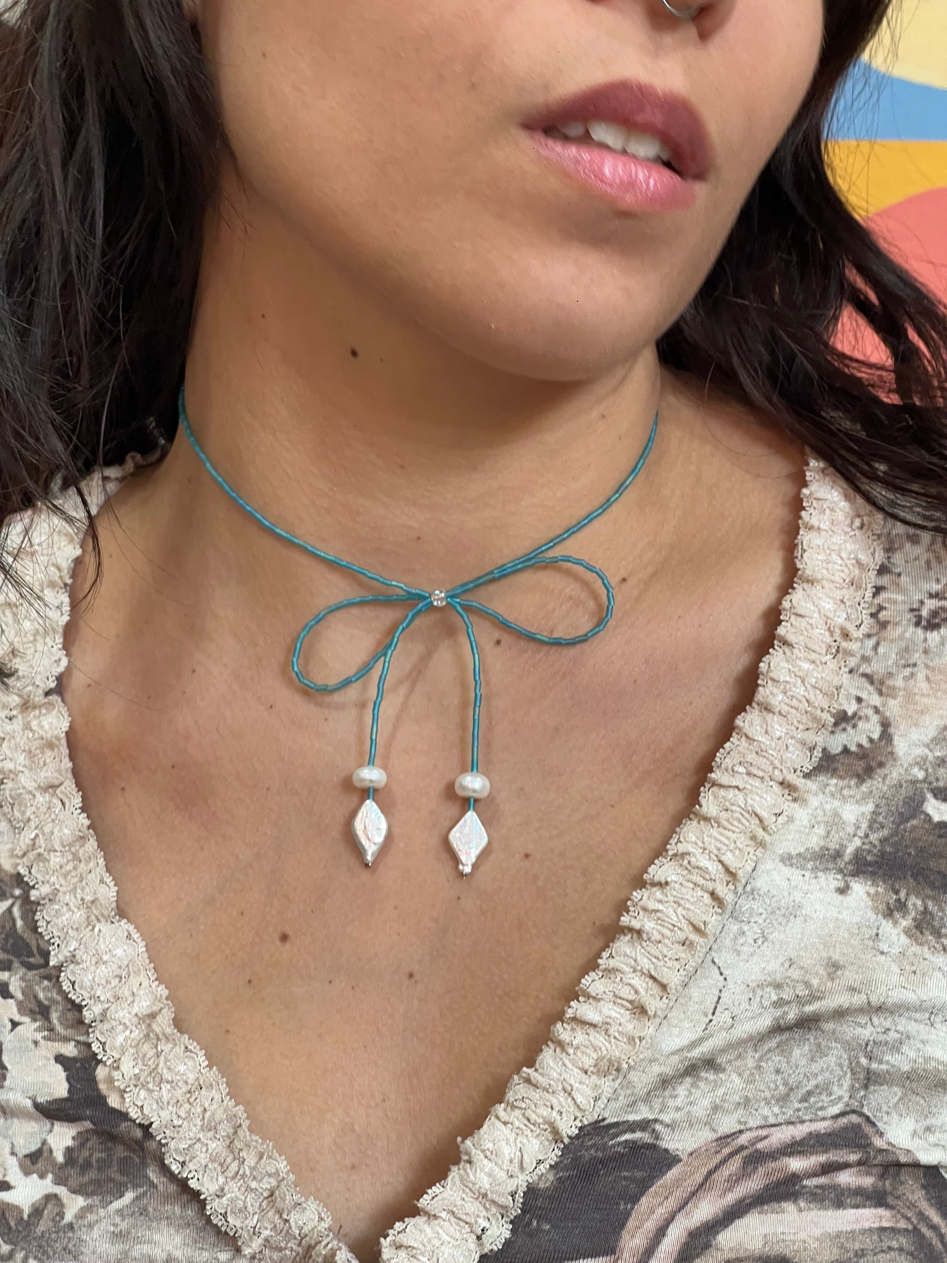 ''Coquette'' handmade necklace