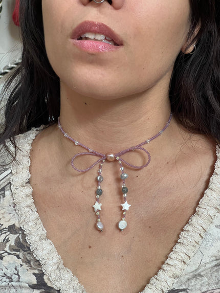 ''Coquette'' handmade necklace